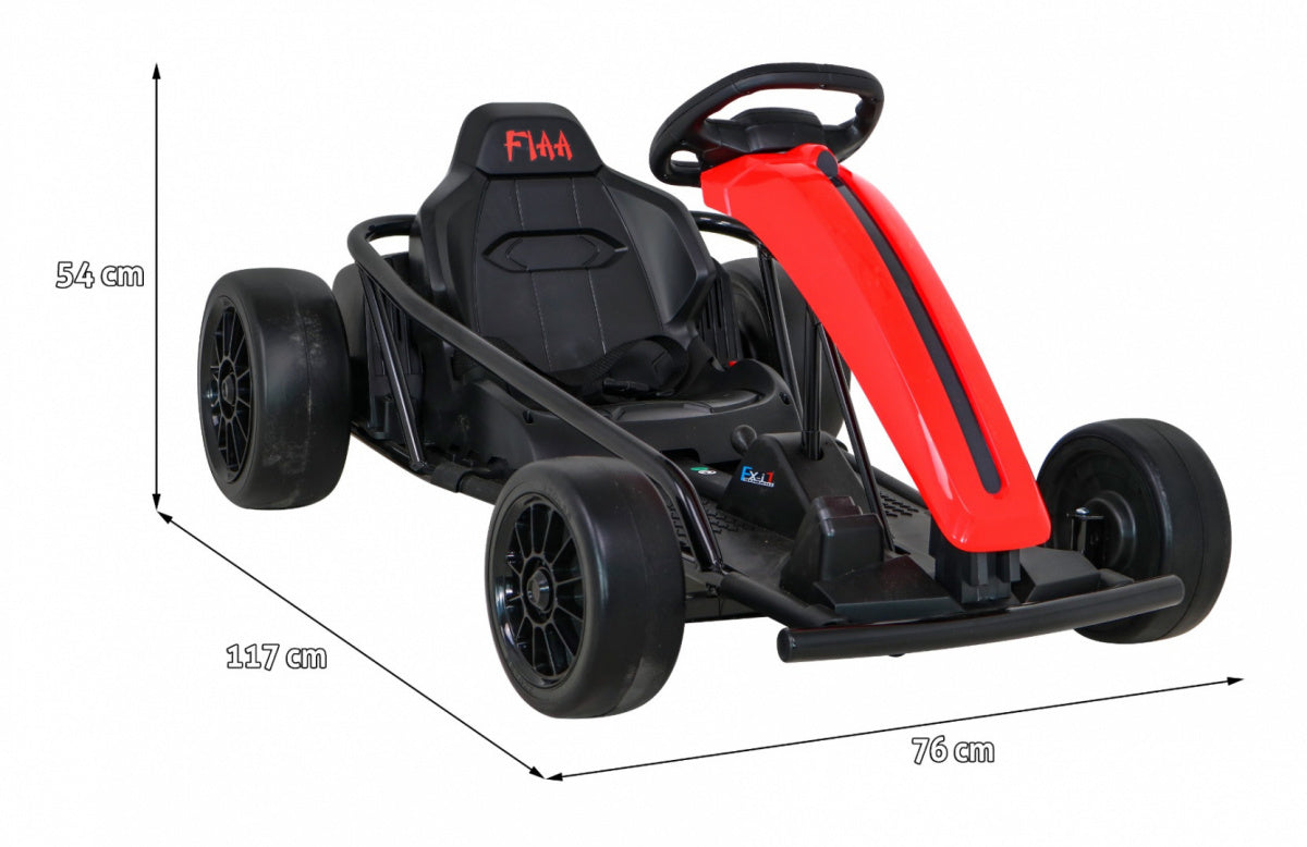 KARTING FX1 DRIFT MASTER RED 24V