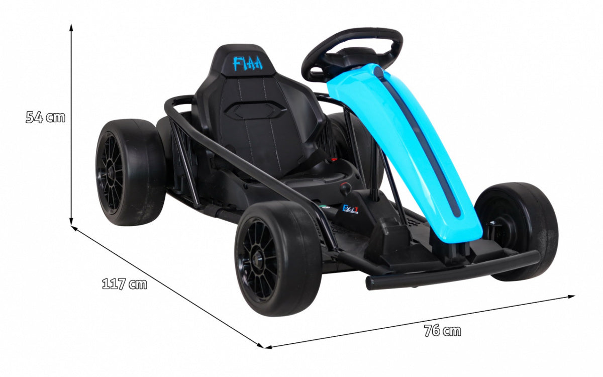 KARTING FX1 DRIFT MASTER BLUE 24V