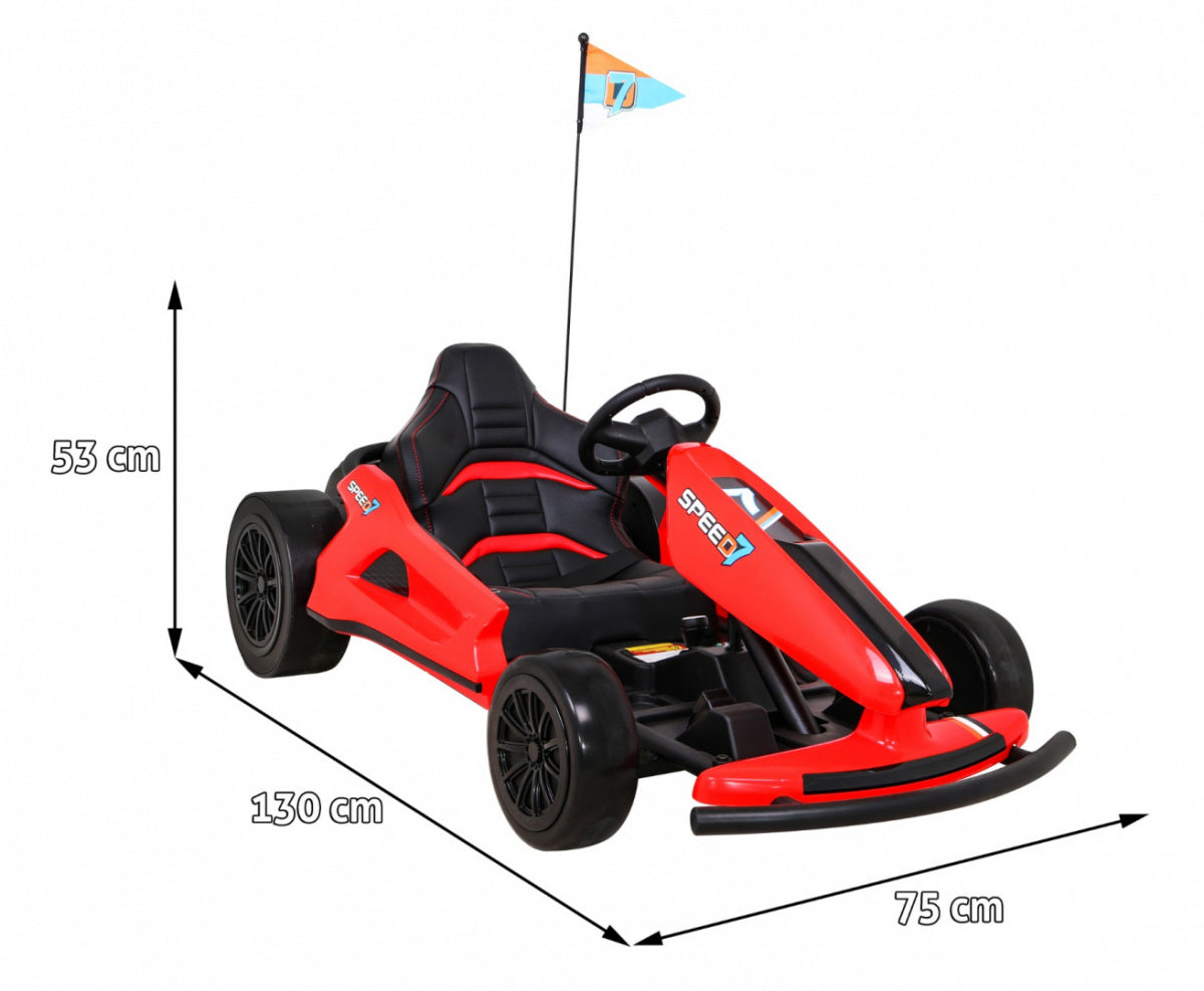 KARTING DRIFT SPEED 7 RED 24V