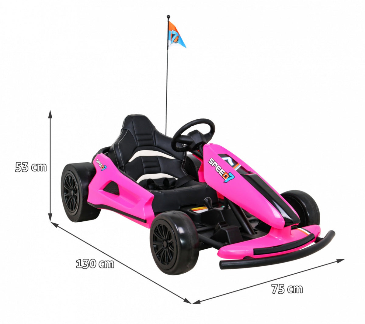KARTING DRIFT SPEED 7 PINK 24V