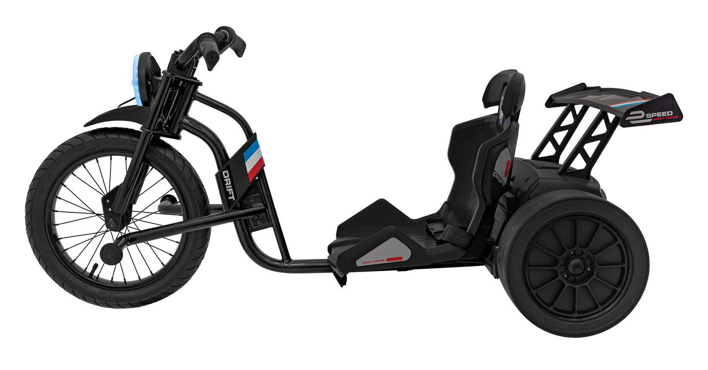 DRIFT BIKE 21 BLACK 24V