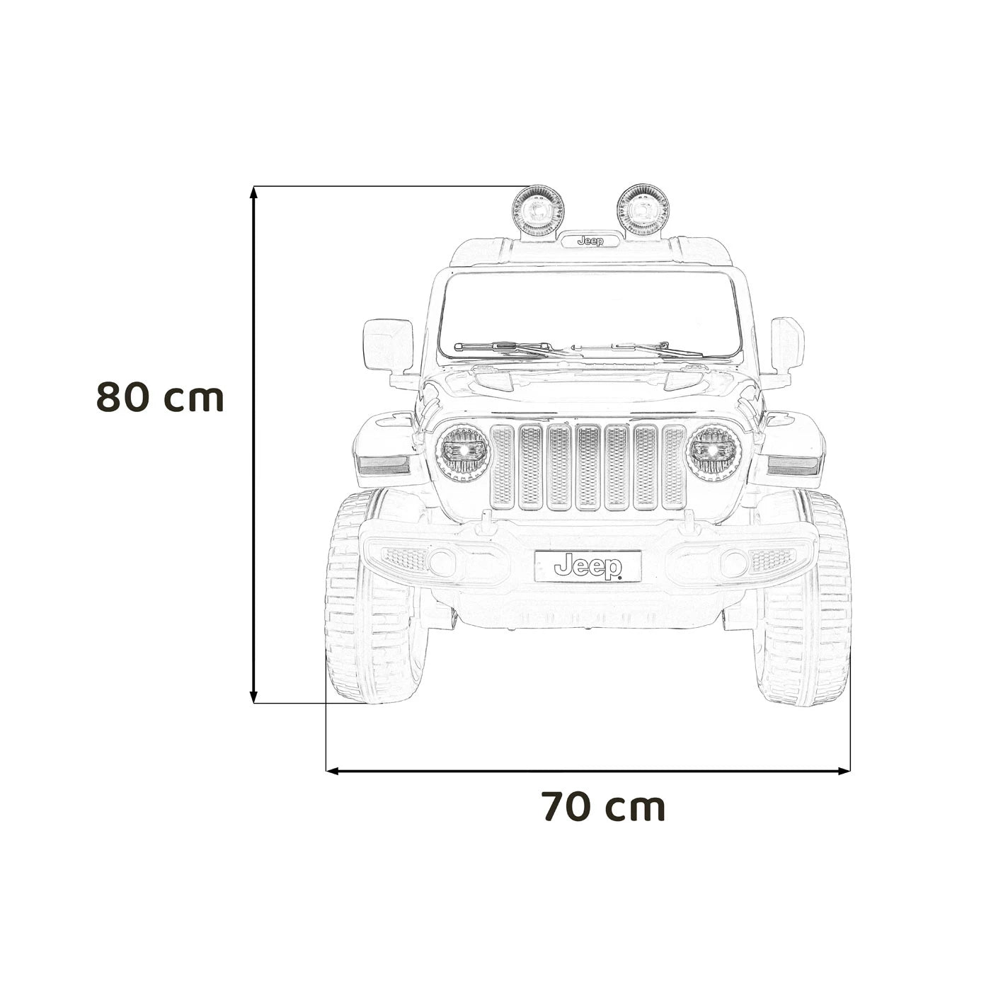 JEEP WRANGLER RUBICON PINK 12V