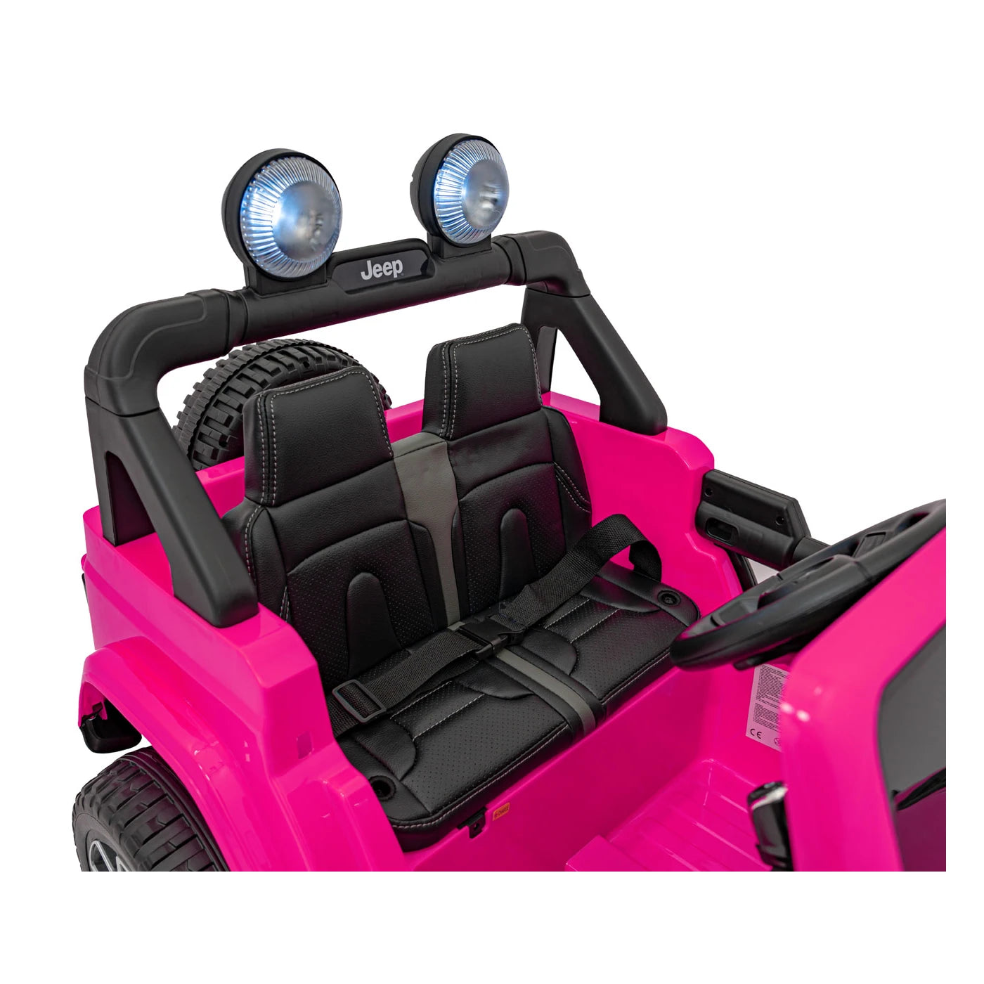 JEEP WRANGLER RUBICON PINK 12V
