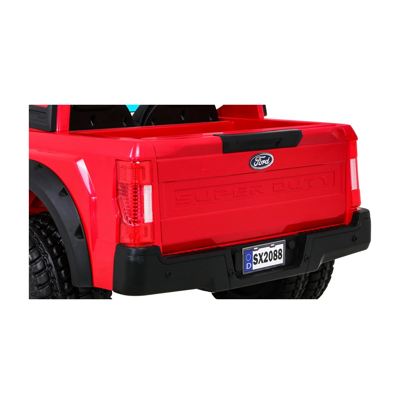 FORD SUPER DUTY RED 12V