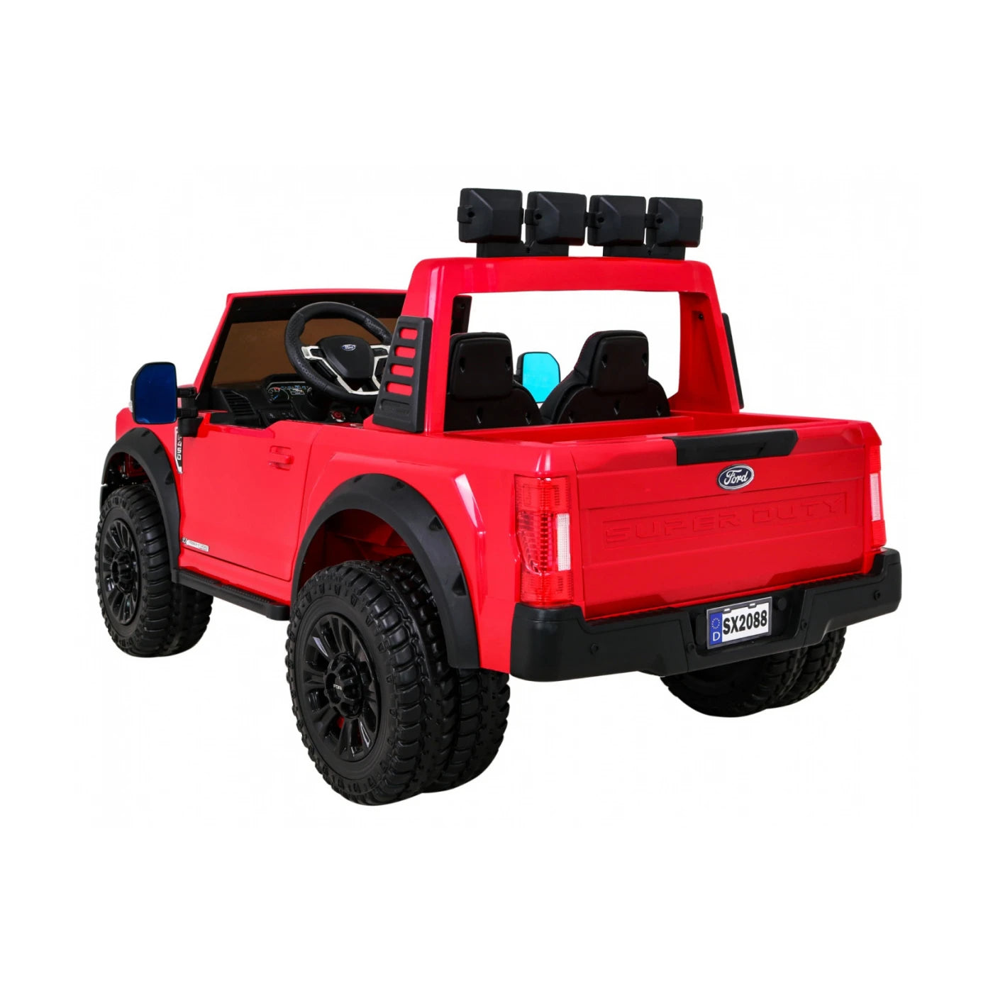 FORD SUPER DUTY RED 12V