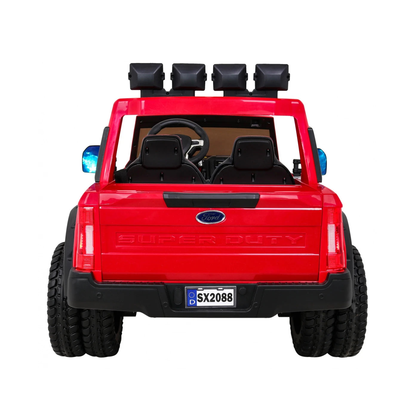 FORD SUPER DUTY RED 12V