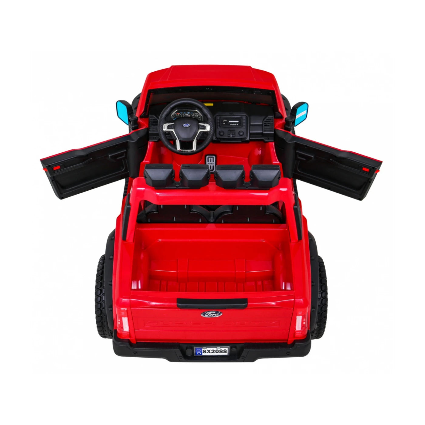 FORD SUPER DUTY RED 12V