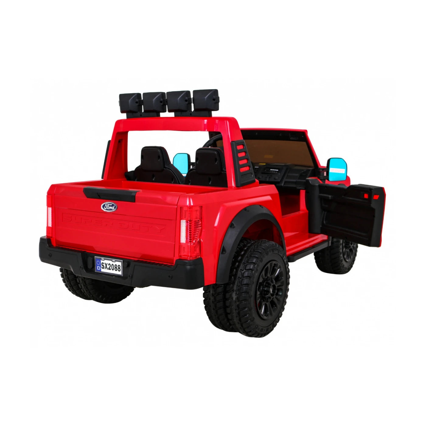 FORD SUPER DUTY RED 12V