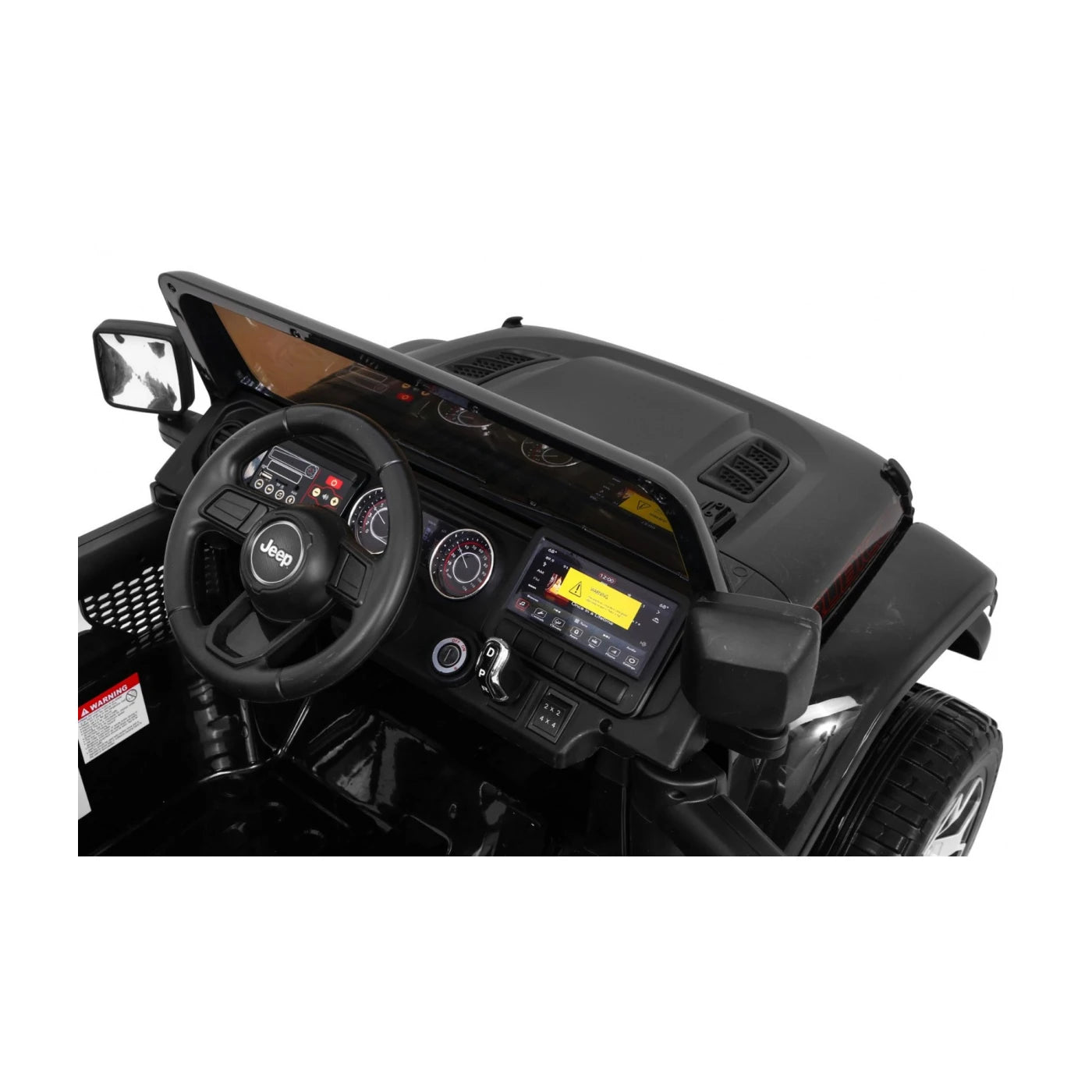 JEEP WRANGLER RUBICON BLACK 12V