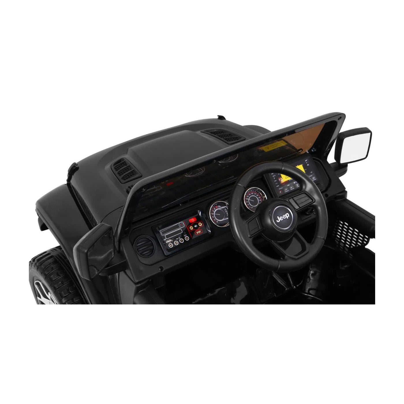 JEEP WRANGLER RUBICON BLACK 12V