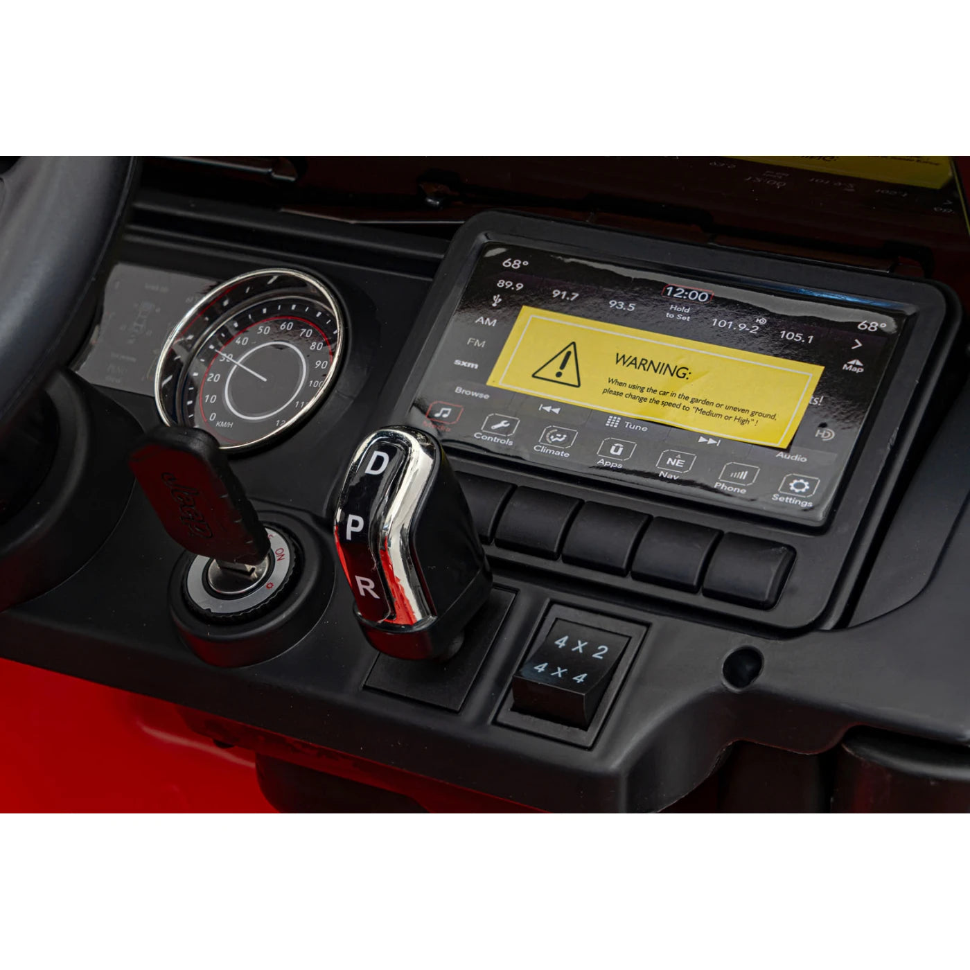 JEEP WRANGLER RUBICON RED 12V