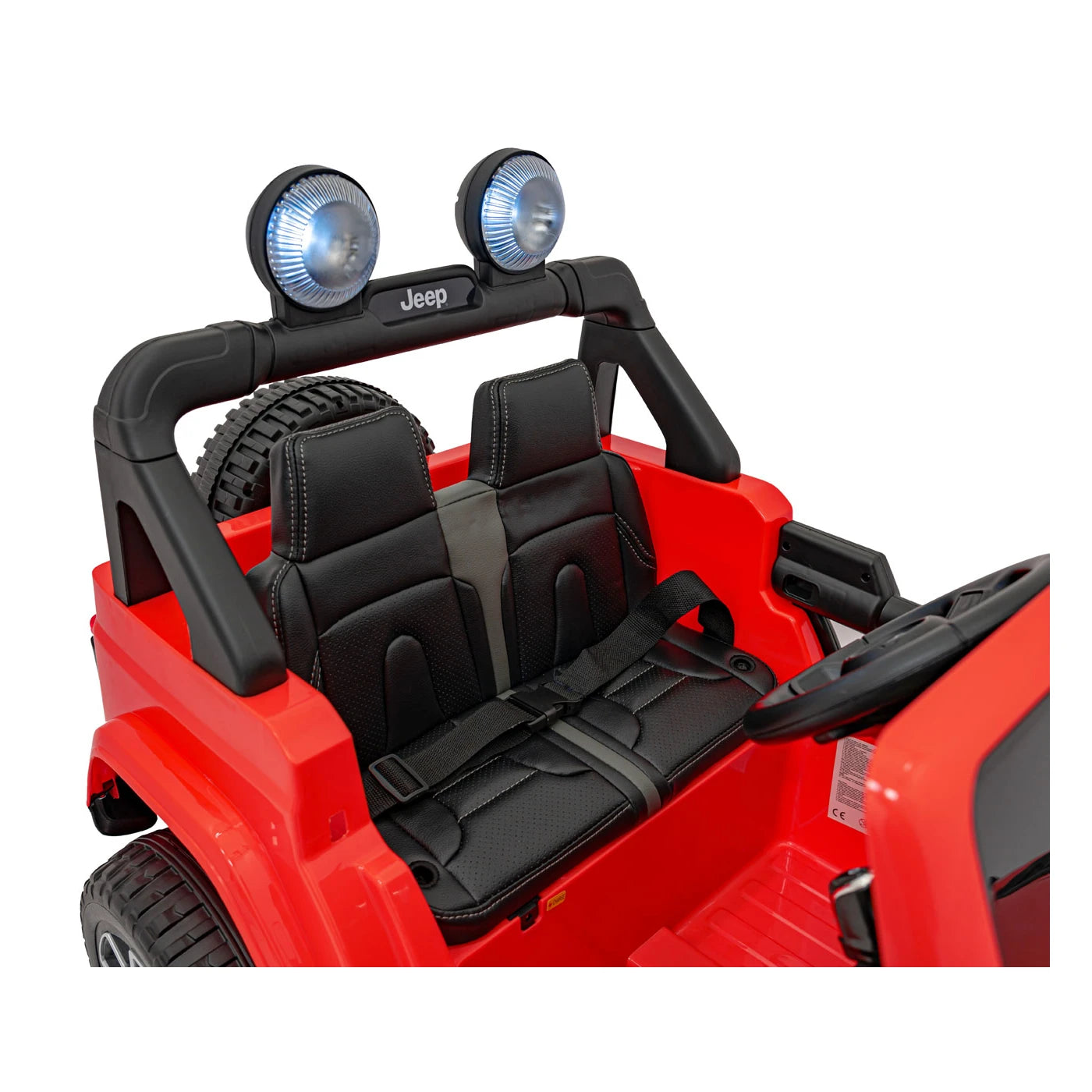 JEEP WRANGLER RUBICON RED 12V