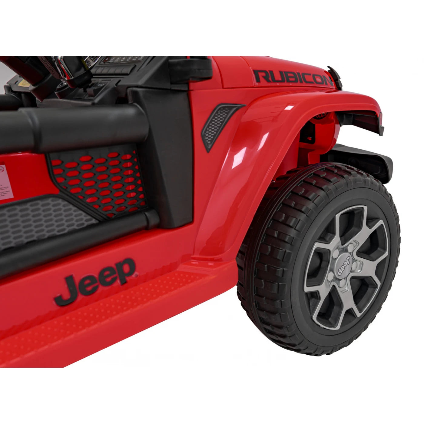 JEEP WRANGLER RUBICON RED 12V