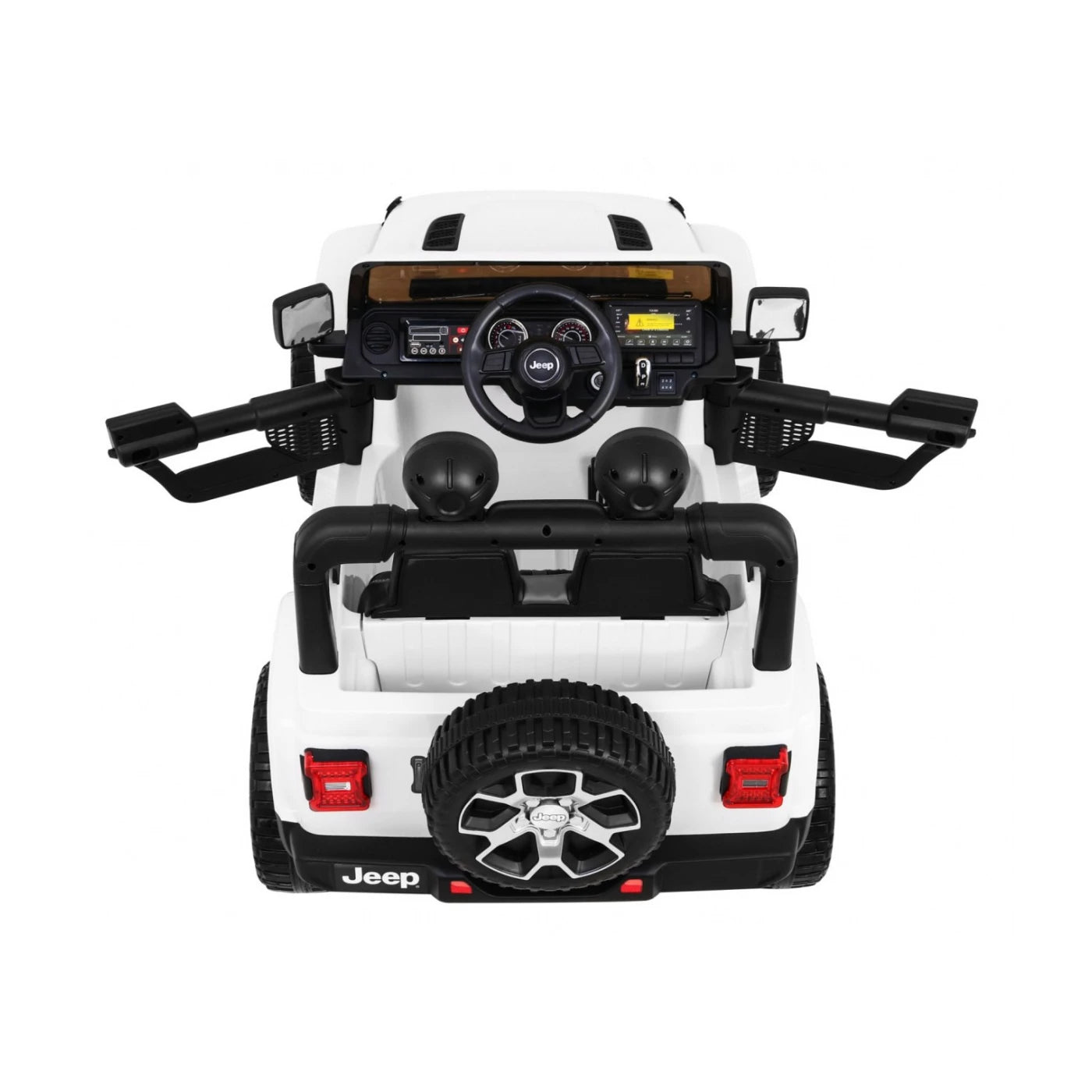 JEEP WRANGLER RUBICON WHITE 12V