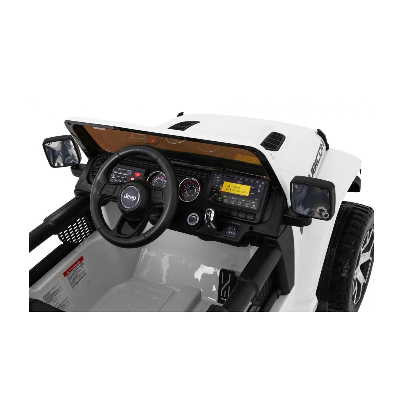 JEEP WRANGLER RUBICON WHITE 12V