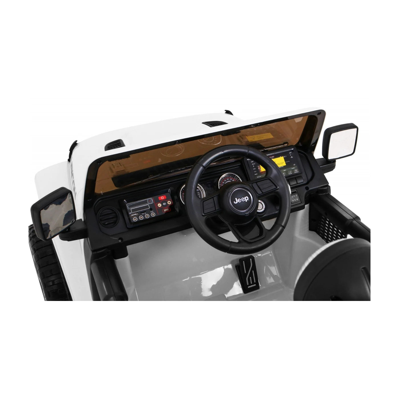 JEEP WRANGLER RUBICON WHITE 12V