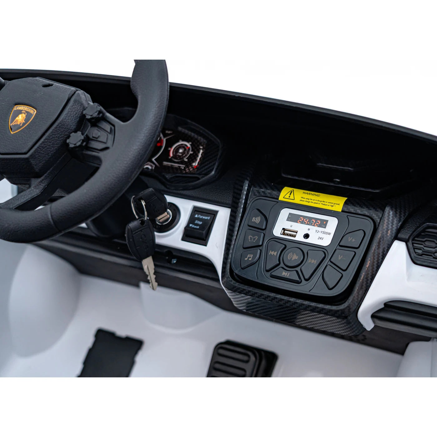 LAMBORGHINI REVUELTO XL WHITE 24V