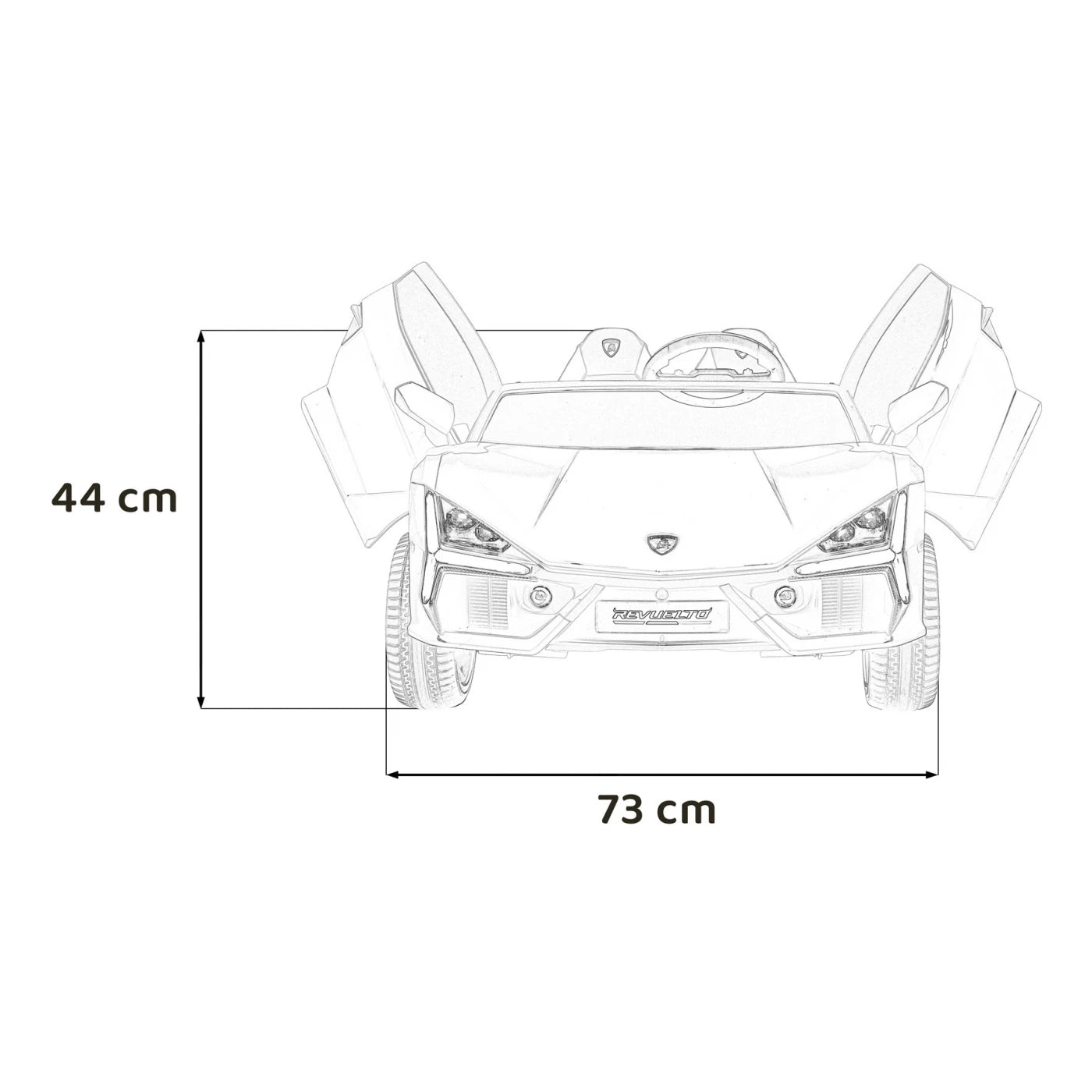 LAMBORGHINI REVUELTO XL YELLOW 24V