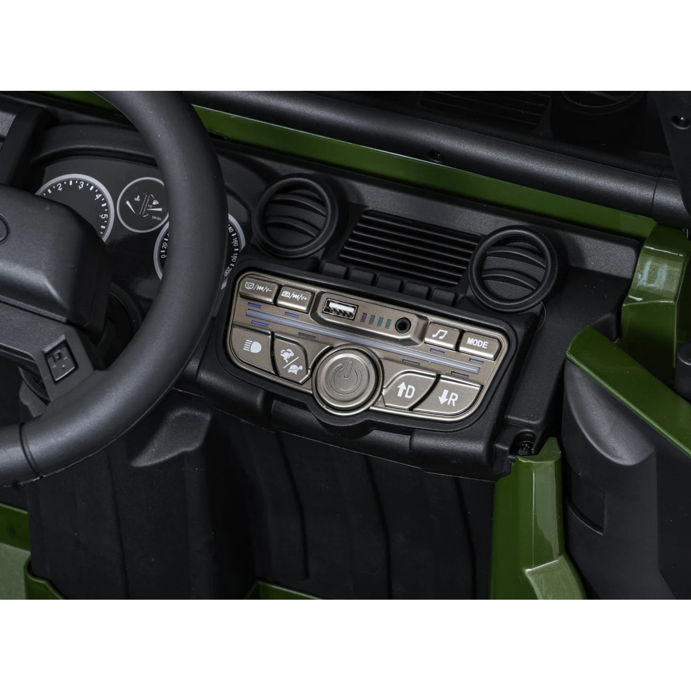 LAND ROVER DEFENDER 110 SVX GREEN 24V
