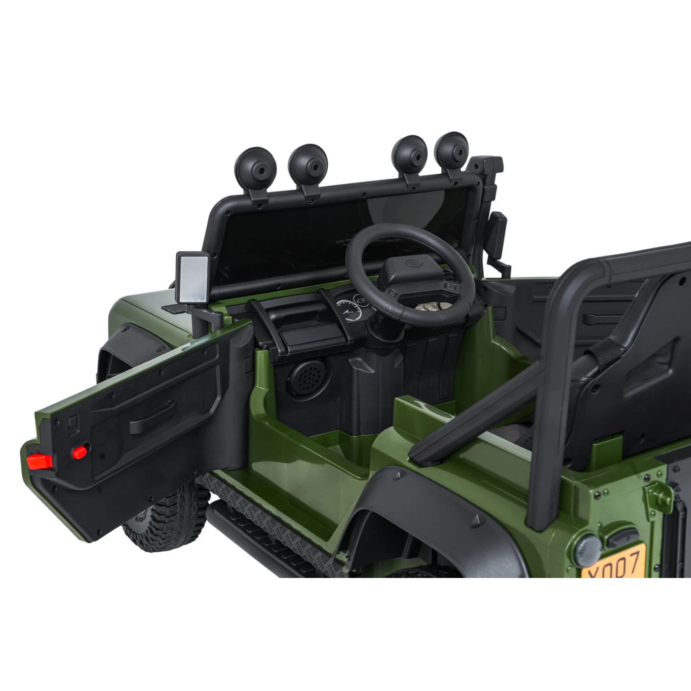 LAND ROVER DEFENDER 110 SVX GREEN 24V