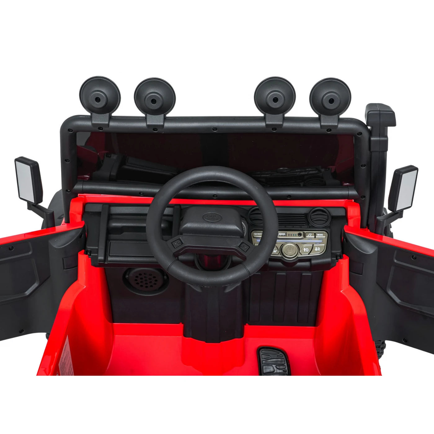 LAND ROVER DEFENDER 110 SVX RED 24V