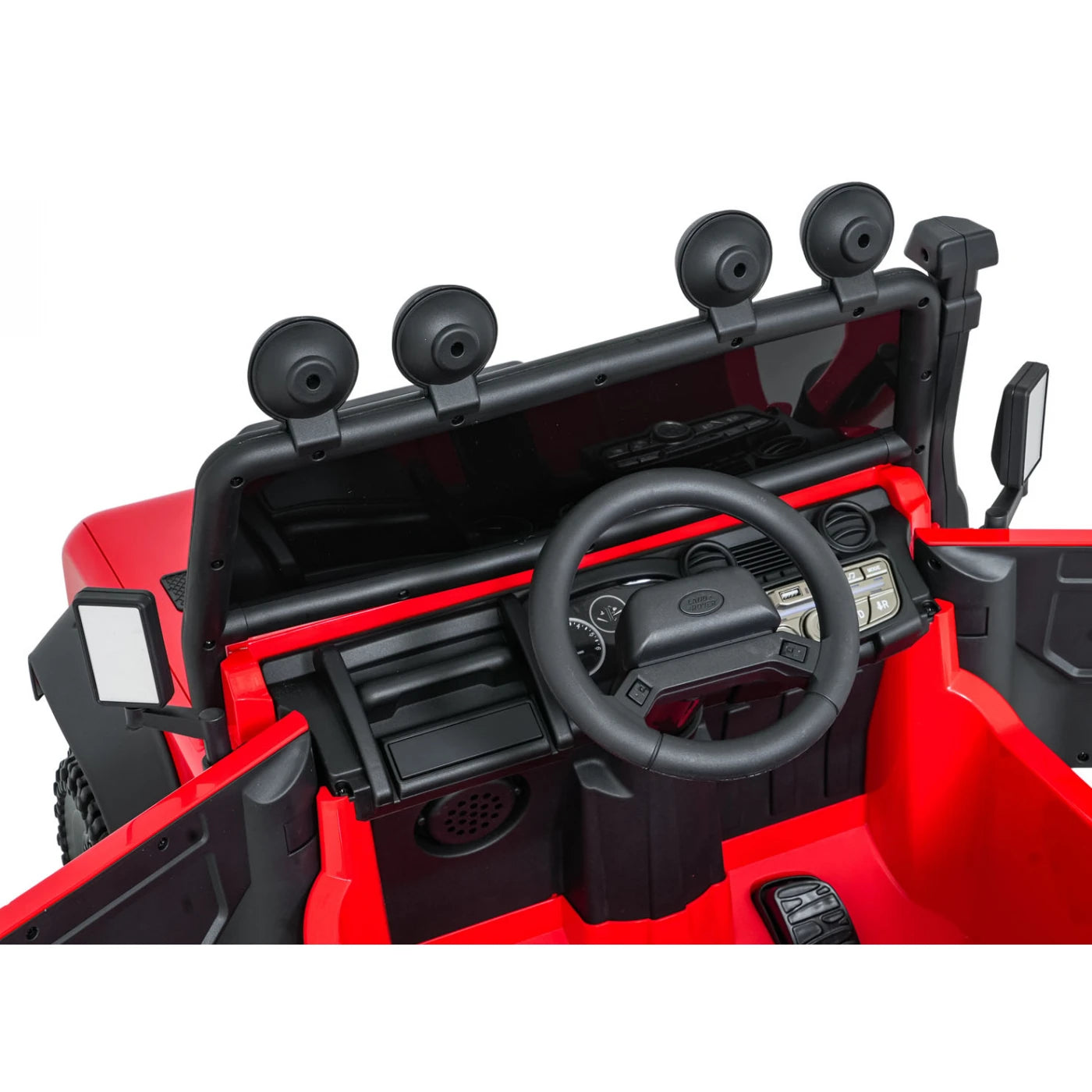 LAND ROVER DEFENDER 110 SVX RED 24V