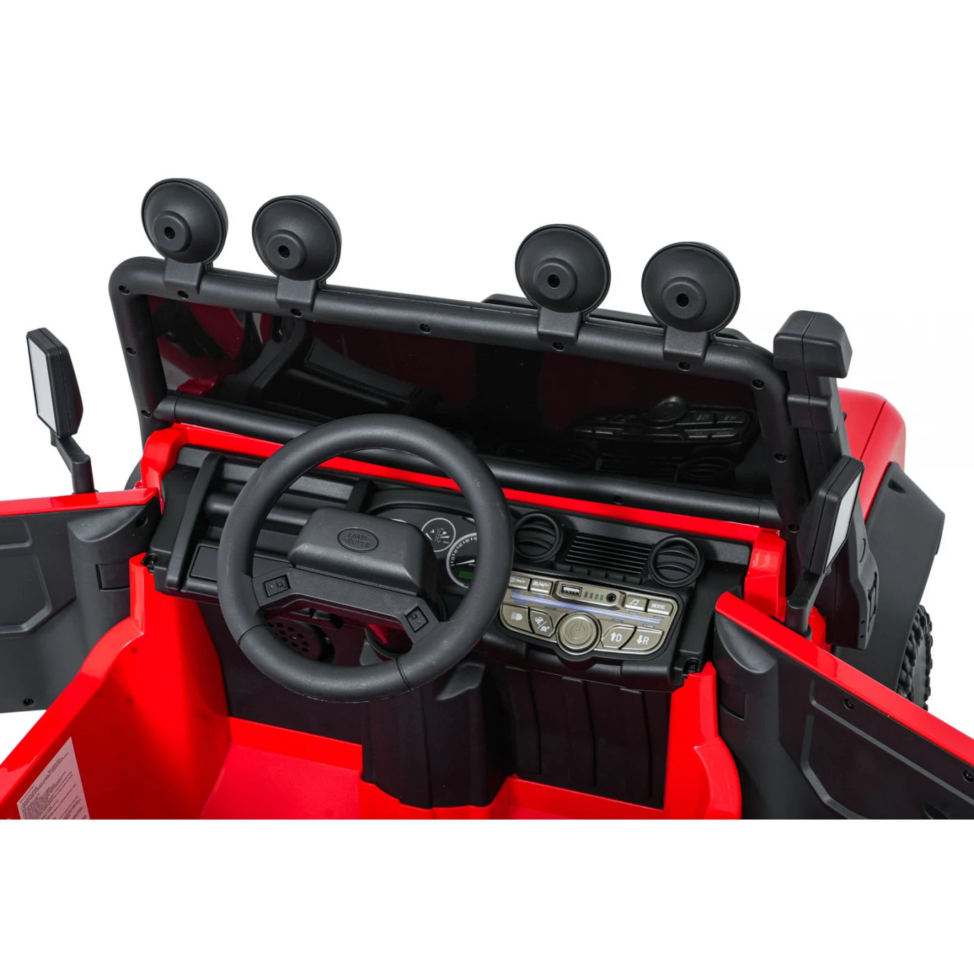 LAND ROVER DEFENDER 110 SVX RED 24V