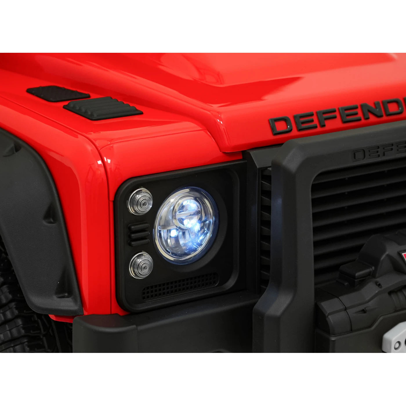 LAND ROVER DEFENDER 110 SVX RED 24V