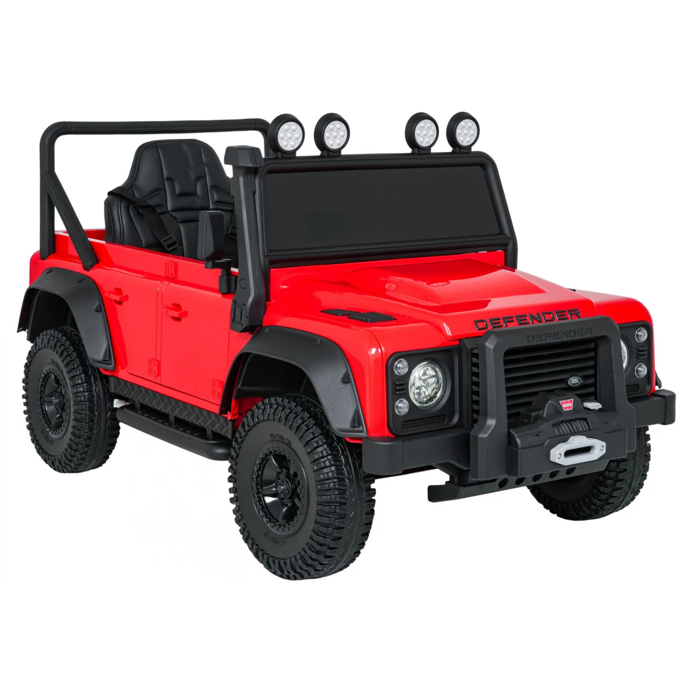 LAND ROVER DEFENDER 110 SVX RED 24V