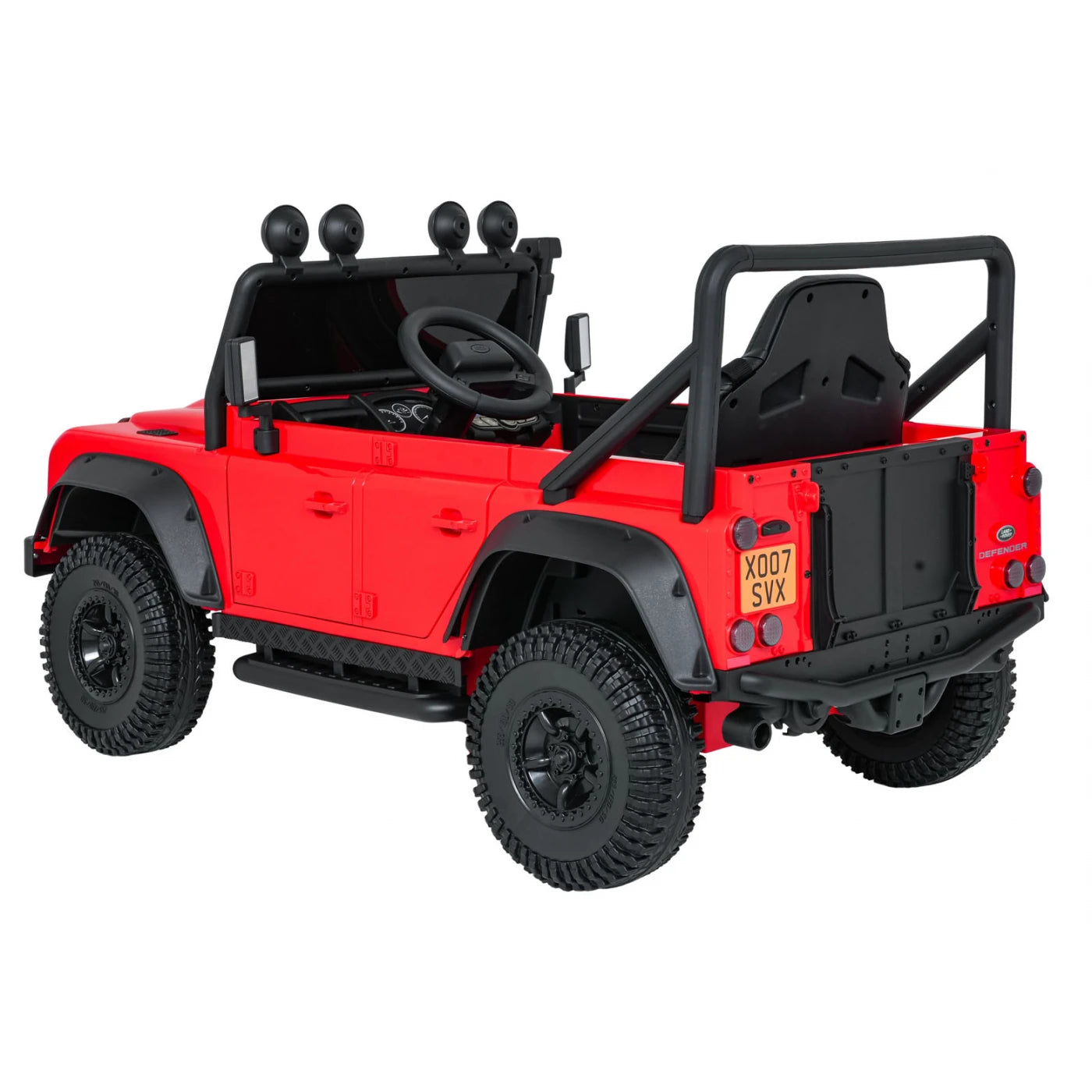 LAND ROVER DEFENDER 110 SVX RED 24V