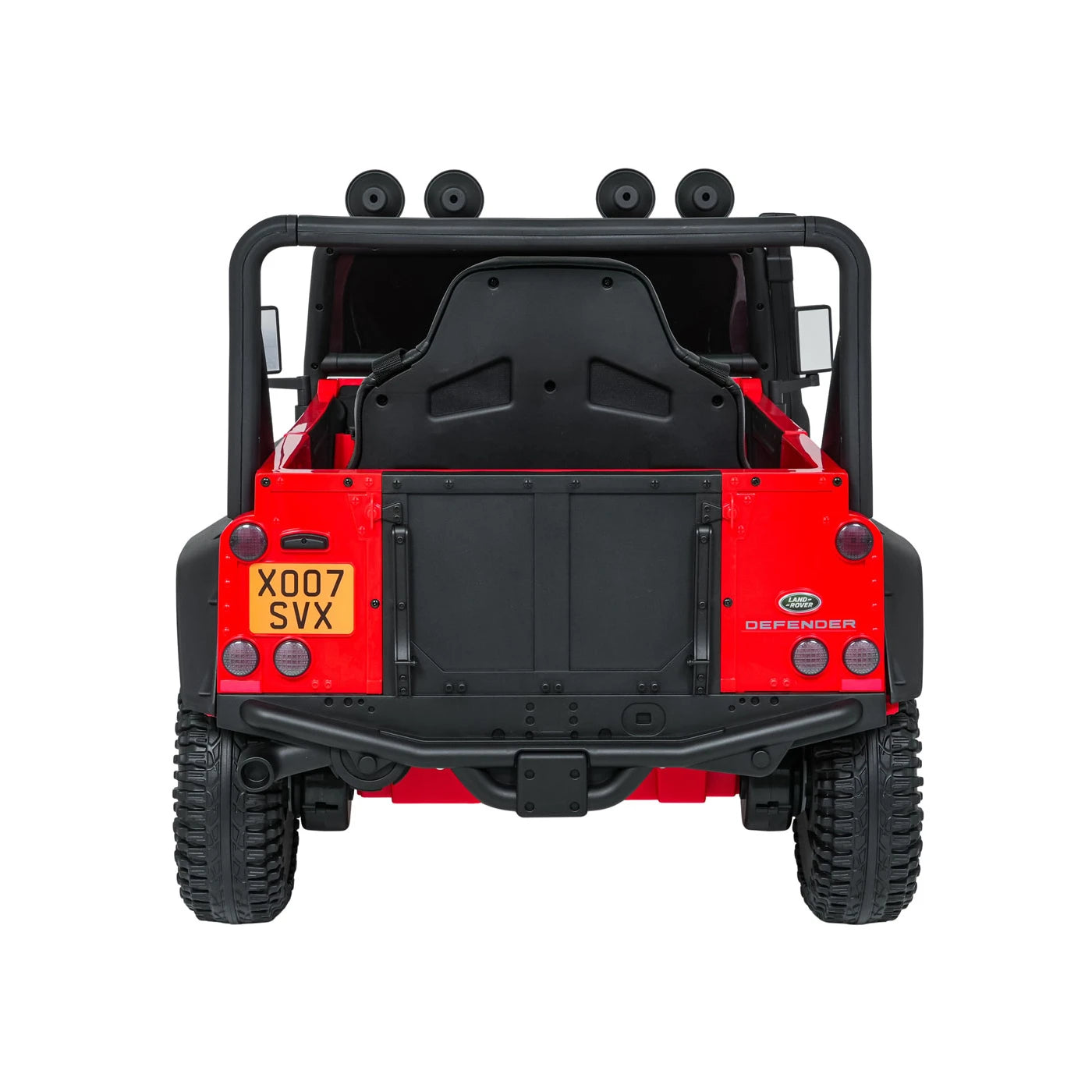 LAND ROVER DEFENDER 110 SVX RED 24V