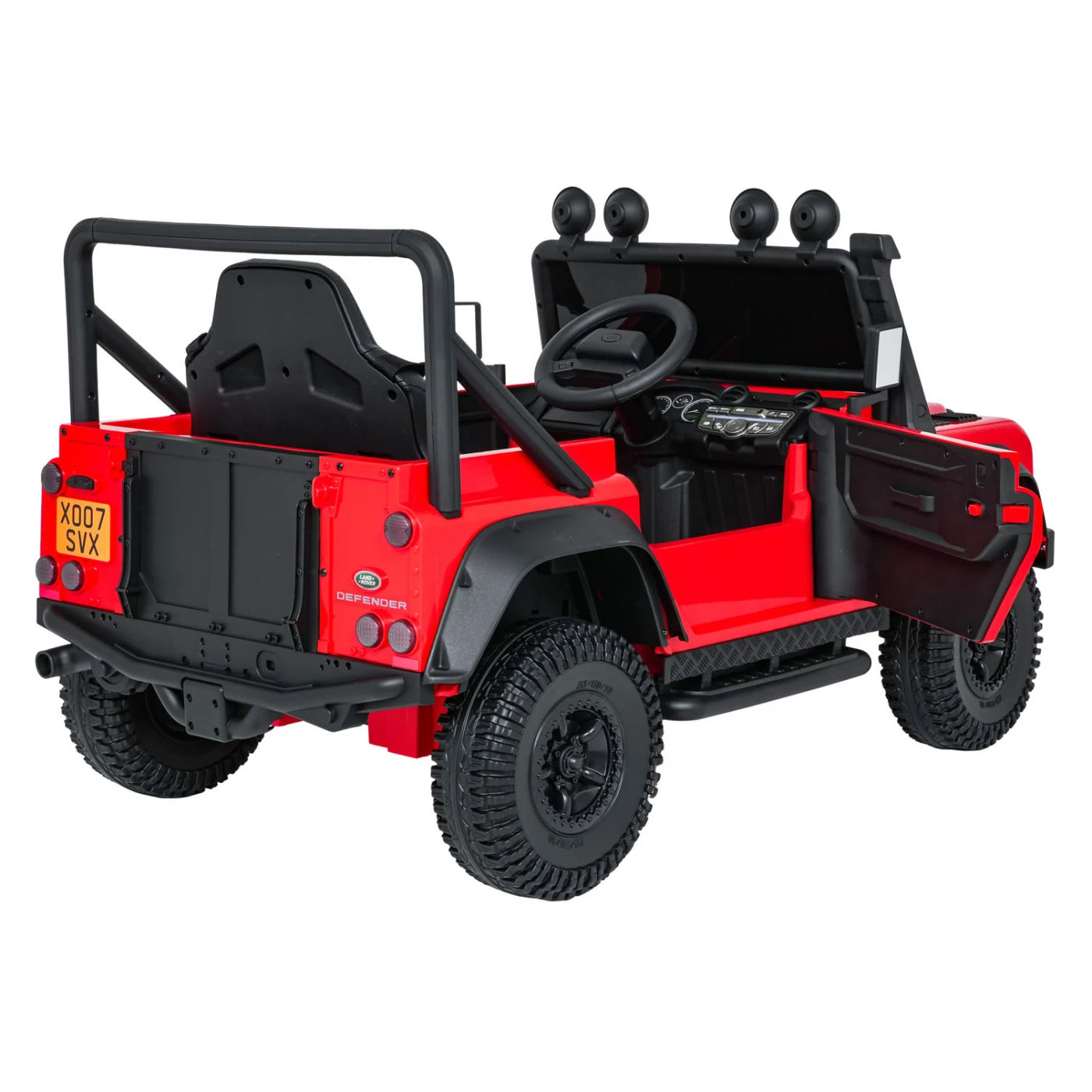 LAND ROVER DEFENDER 110 SVX RED 24V