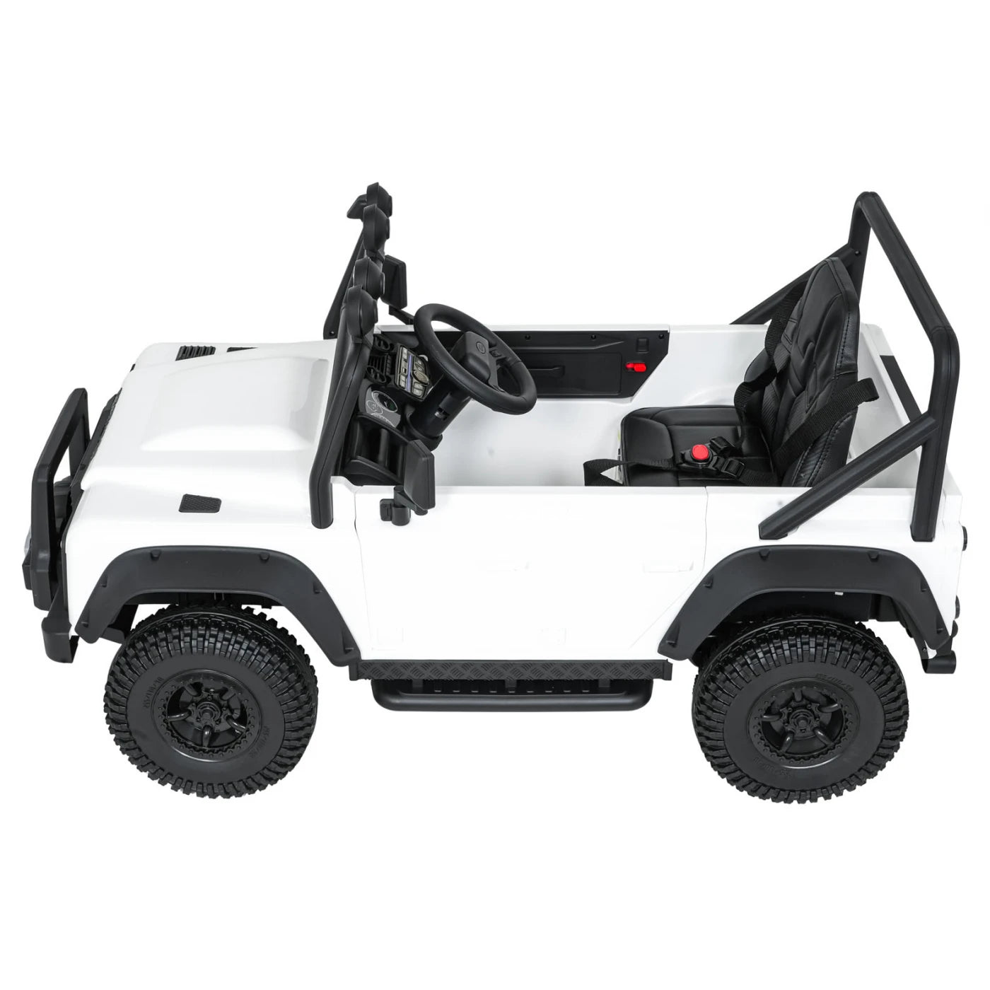 LAND ROVER DEFENDER 110 SVX WHITE 24V