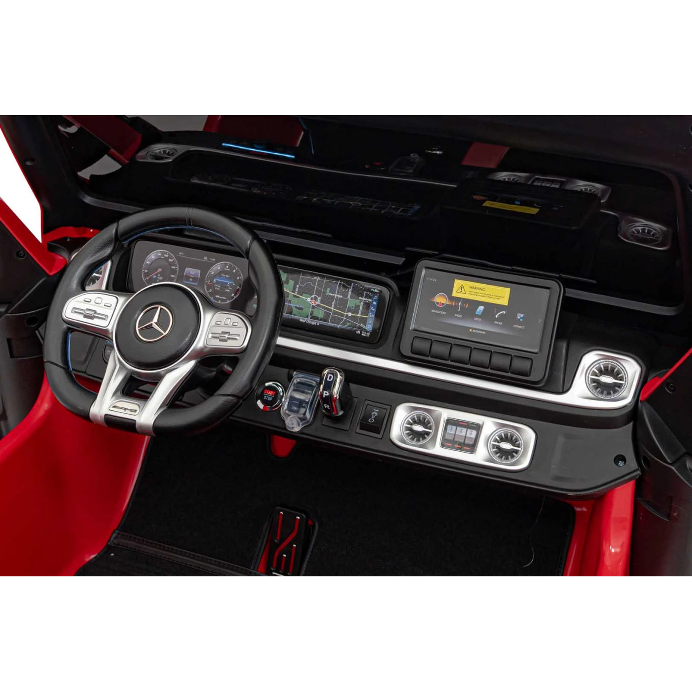 MERCEDES G63 AMG XXL STRONG RED 24V