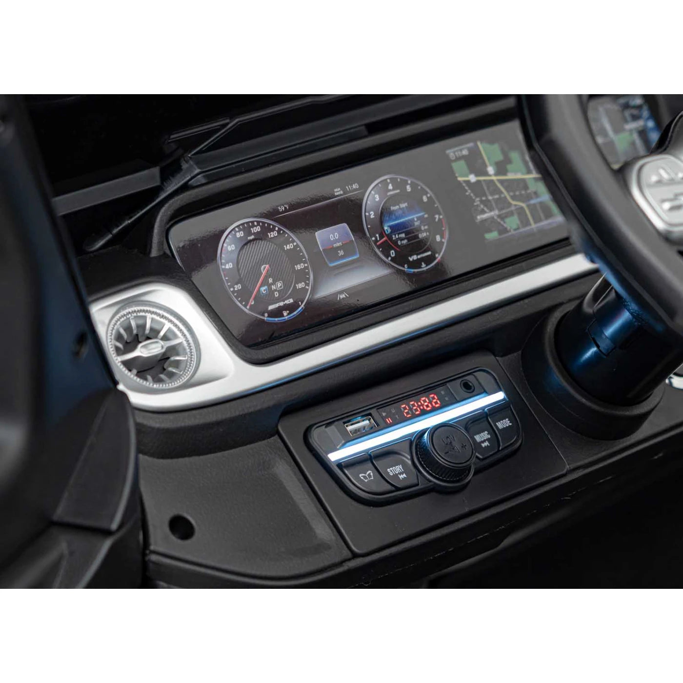 MERCEDES G63 AMG XXL STRONG BLACK 24V