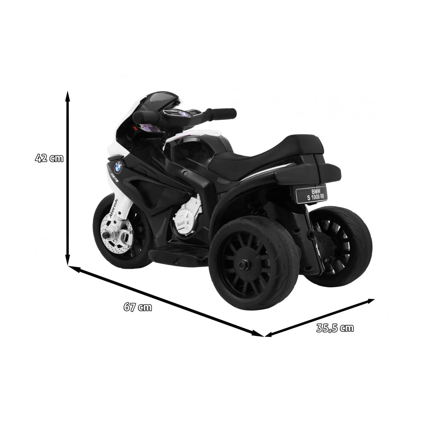 MOTO BMW S1000RR MINI BLACK 6V