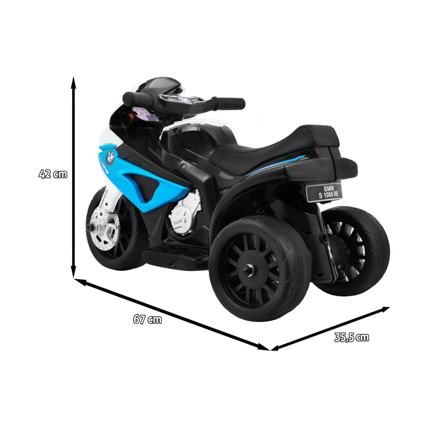 MOTO BMW S1000RR MINI BLUE 6V