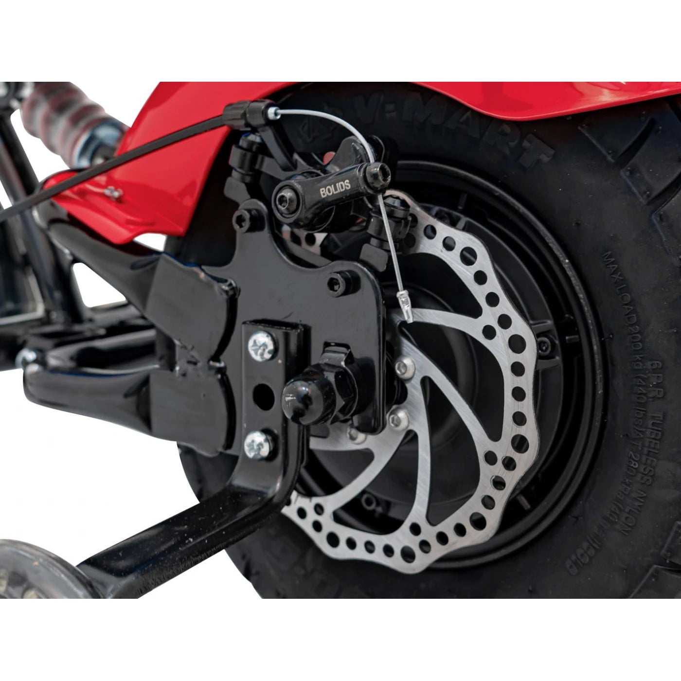 MOTO CHOPPER RED 36V