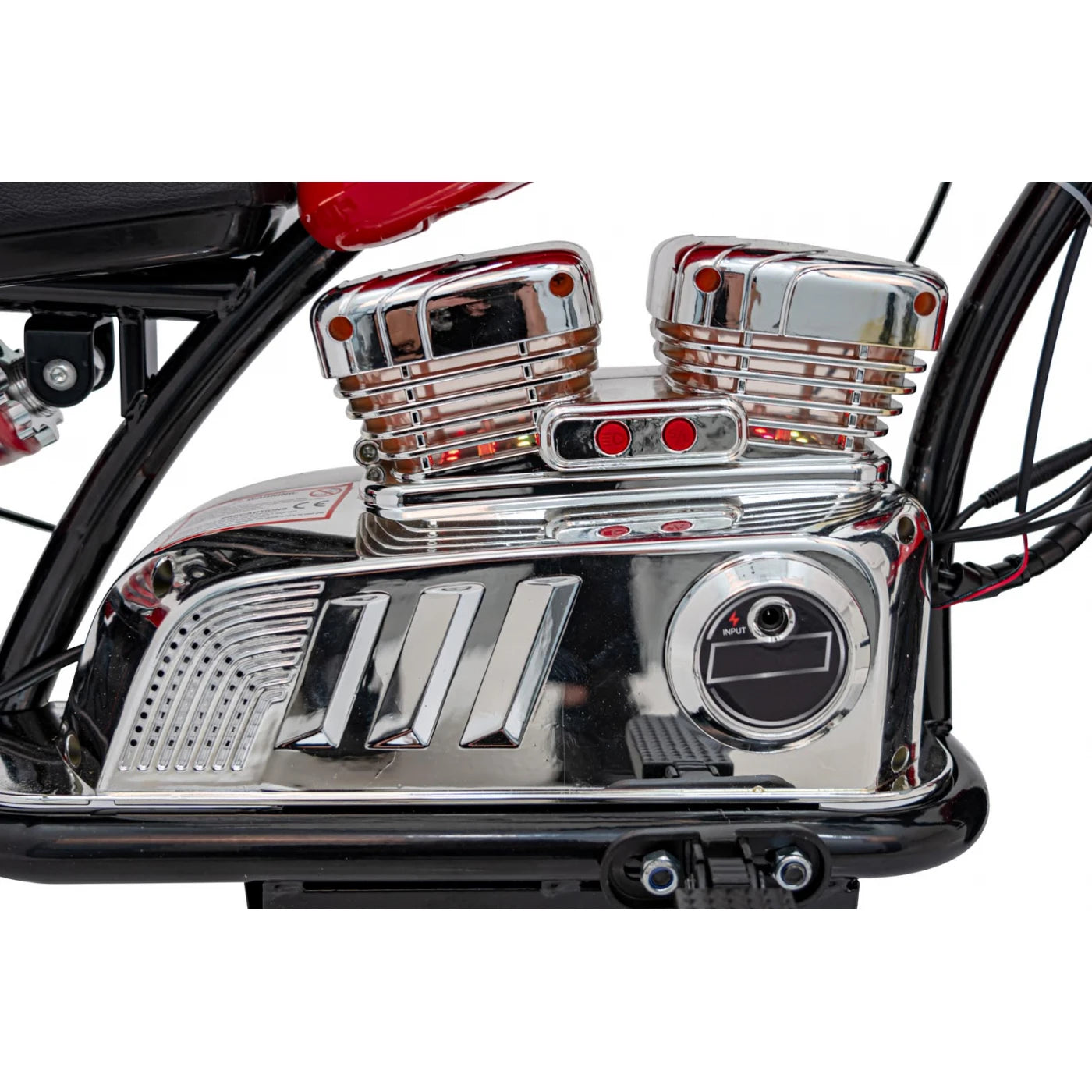 MOTO CHOPPER RED 36V