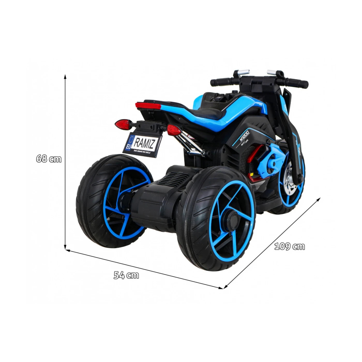 MOTO FUTURO BLUE 12V