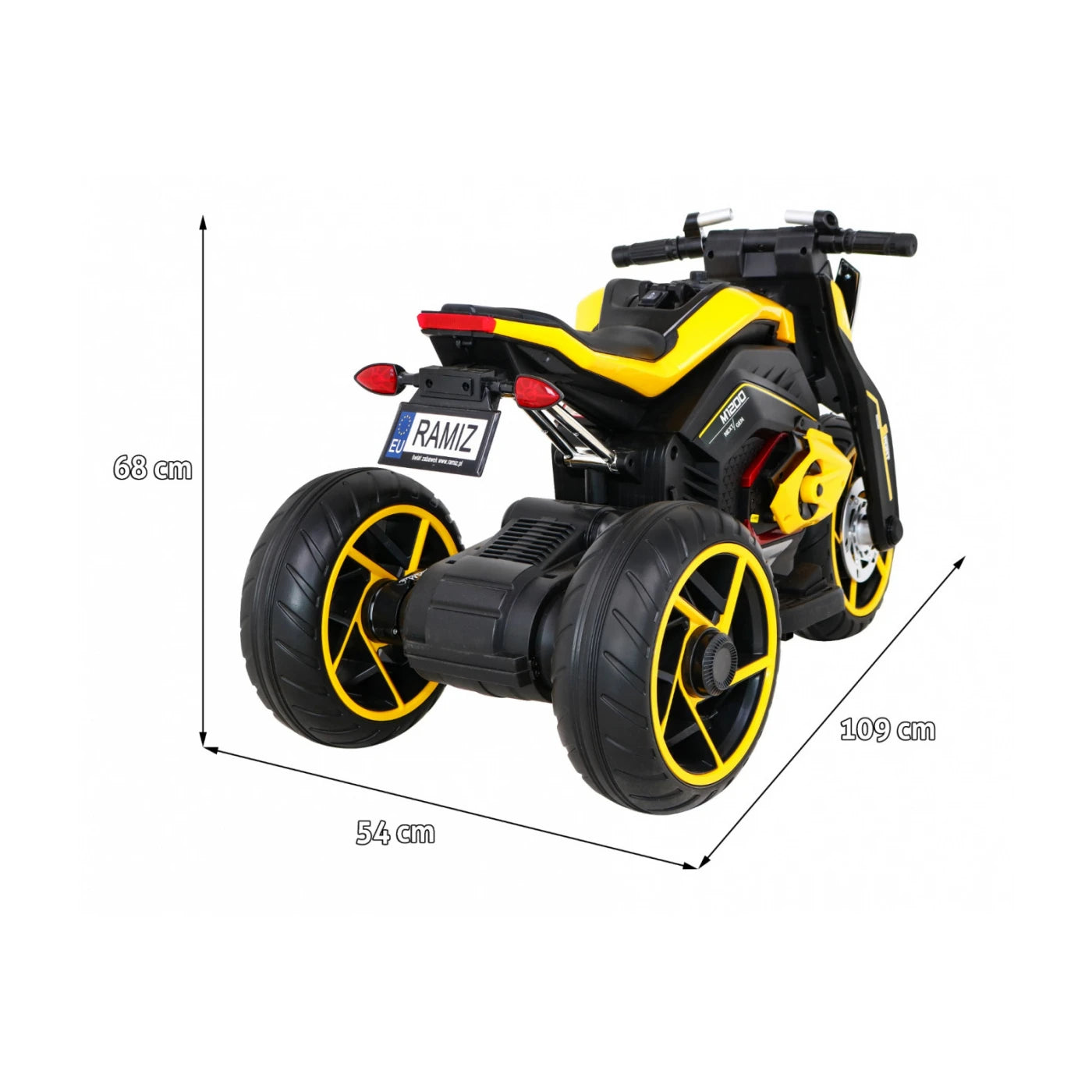 MOTO FUTURO YELLOW 12V