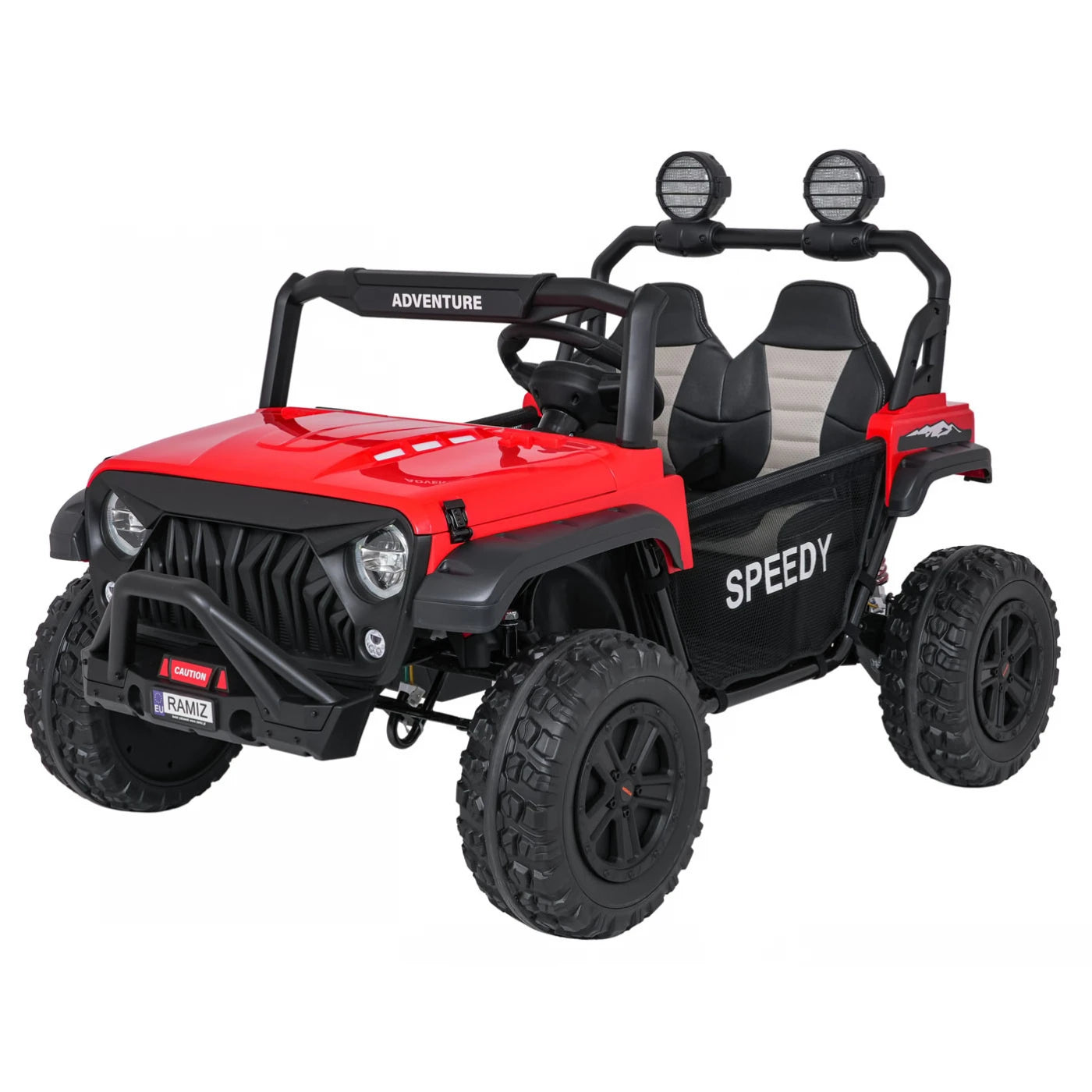 PASSION 4x4 OFF ROAD RED 24V