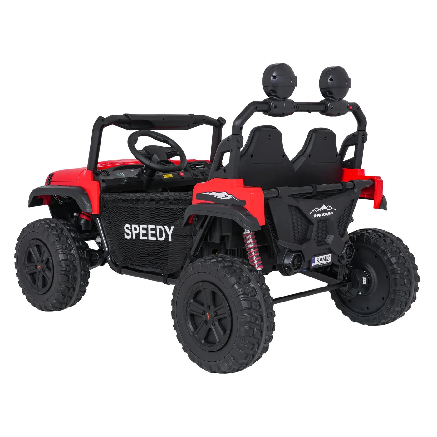 PASSION 4x4 OFF ROAD RED 24V