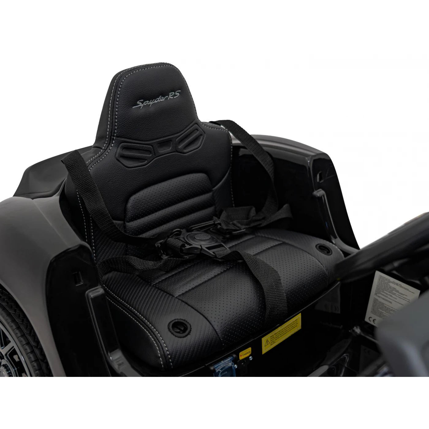 PORSCHE SPYDER RS 718 MP4 BLACK 12V
