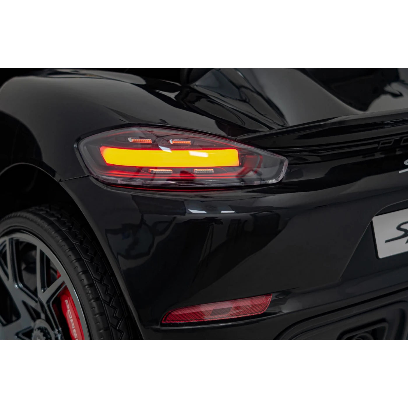 PORSCHE SPYDER RS 718 MP4 BLACK 12V
