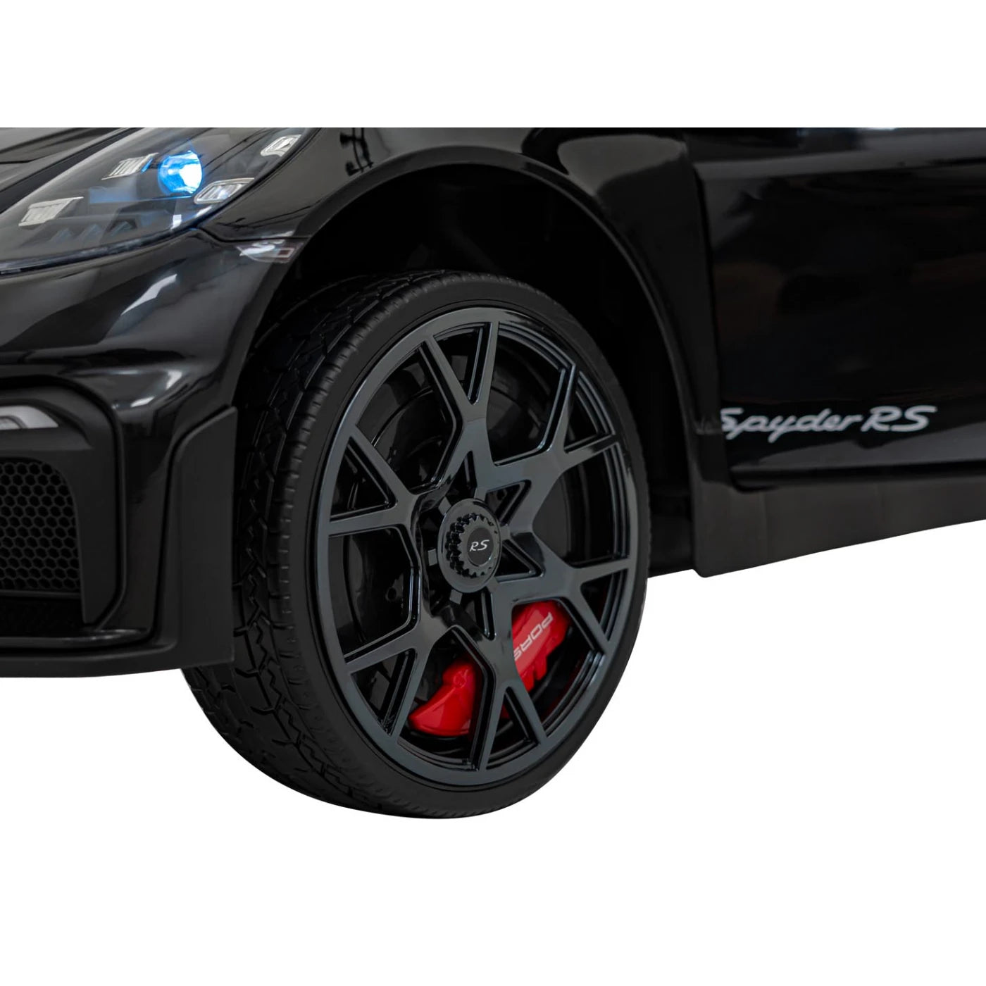 PORSCHE SPYDER RS 718 MP4 BLACK 12V
