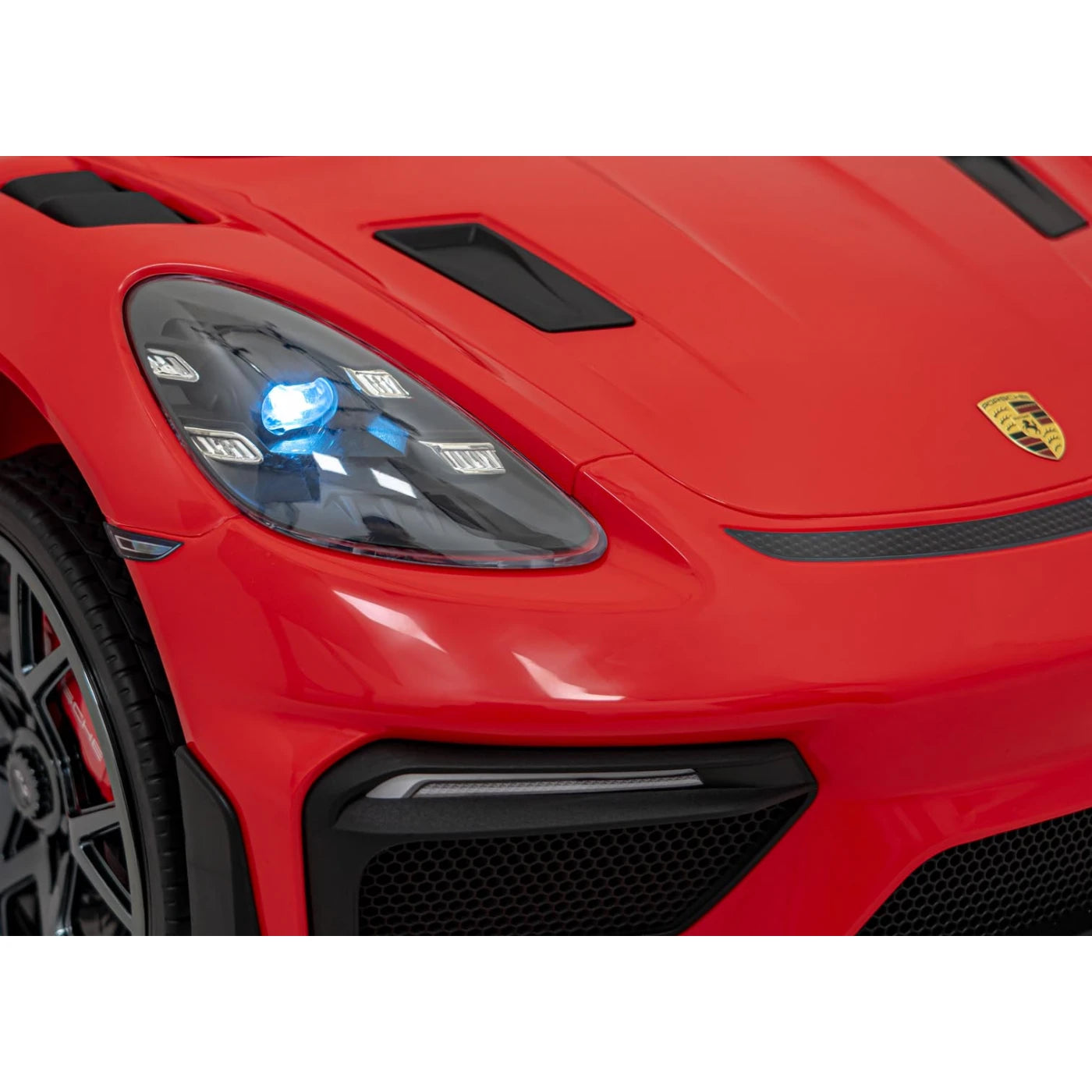 PORSCHE SPYDER RS 718 MP4 RED 12V
