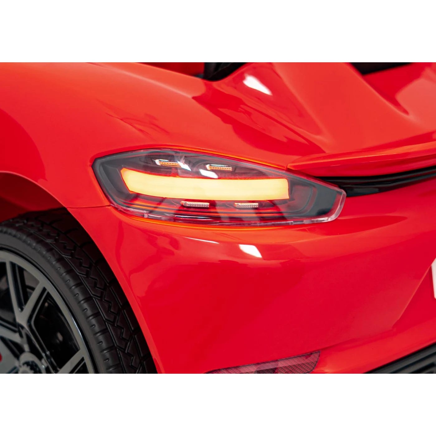 PORSCHE SPYDER RS 718 MP4 RED 12V