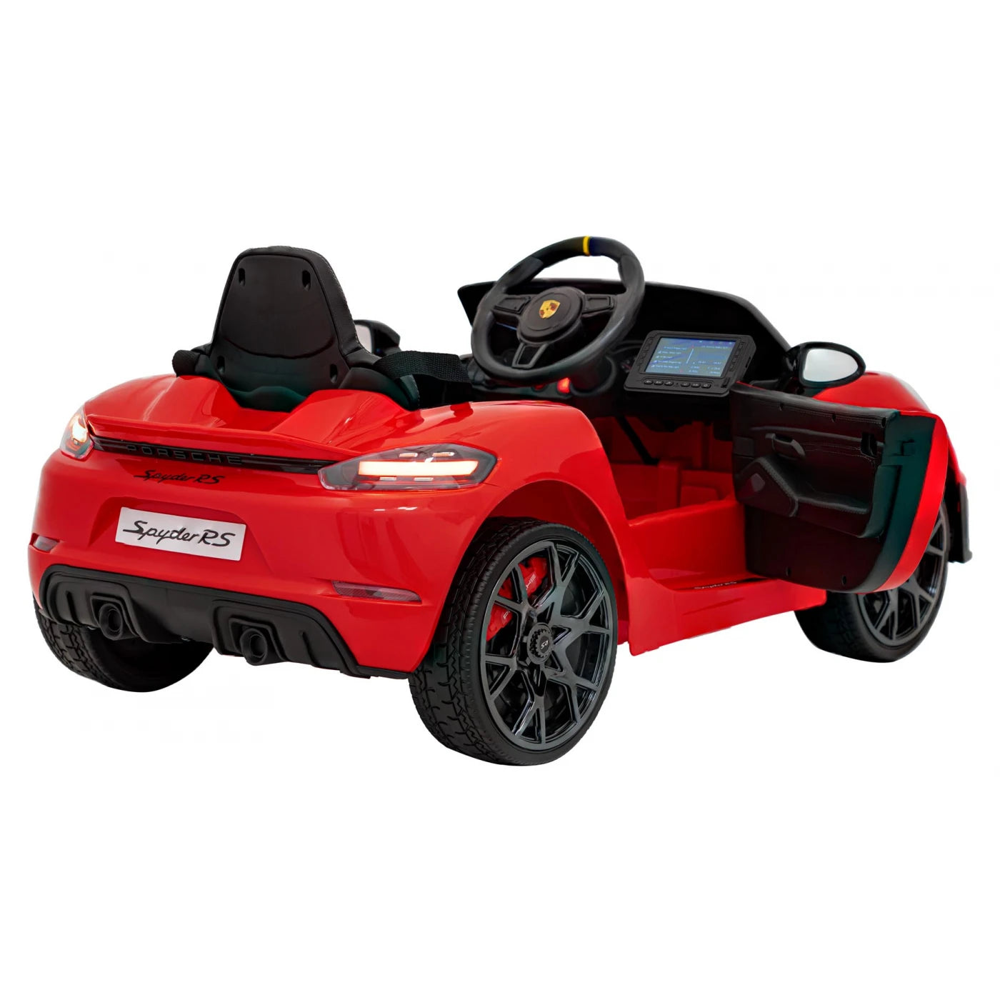 PORSCHE SPYDER RS 718 MP4 RED 12V