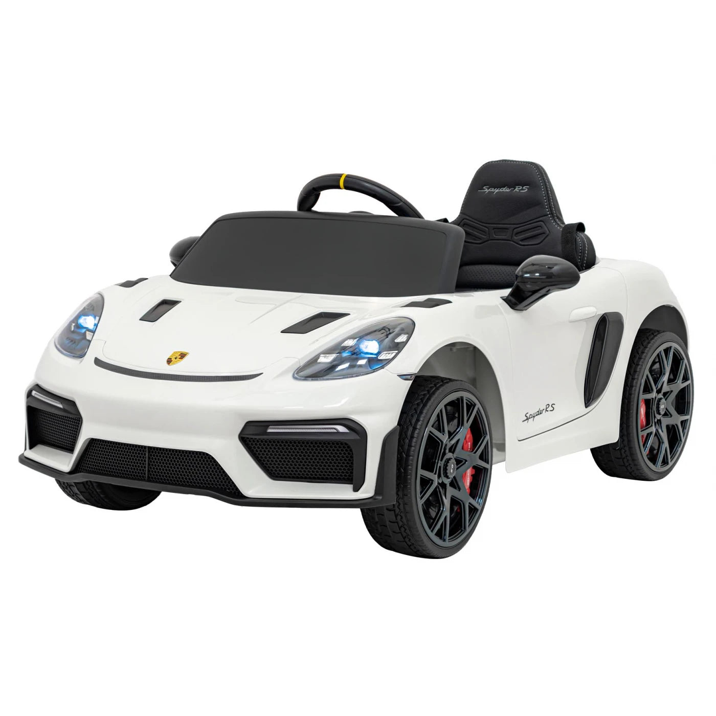 PORSCHE SPYDER RS 718 MP4 WHITE 12V